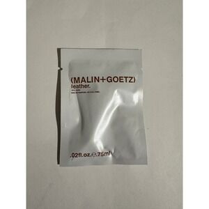 Malin Goetz Leather Eau de Parfum Sample Vial .02 fl oz sealed